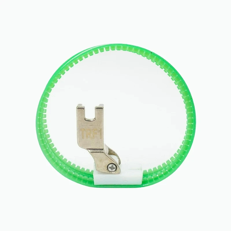 1PC Roller Presser Foot T350 Double Sided Flat Car Plastic Ring Left-Right Unilateral Leather Presser Foot Sewing Accessories