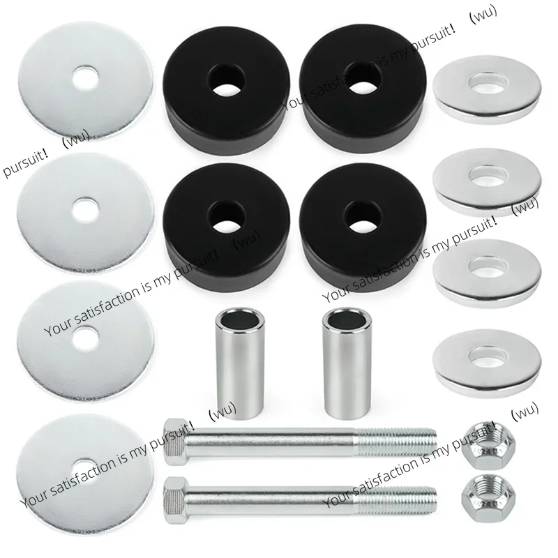 Kit de Parafusos e Almofadas para Suporte do Radiador para Ford F-Series 1965-1979 2WD Pickup C4TZ-8125-S Para F100 F150 F250-A54R