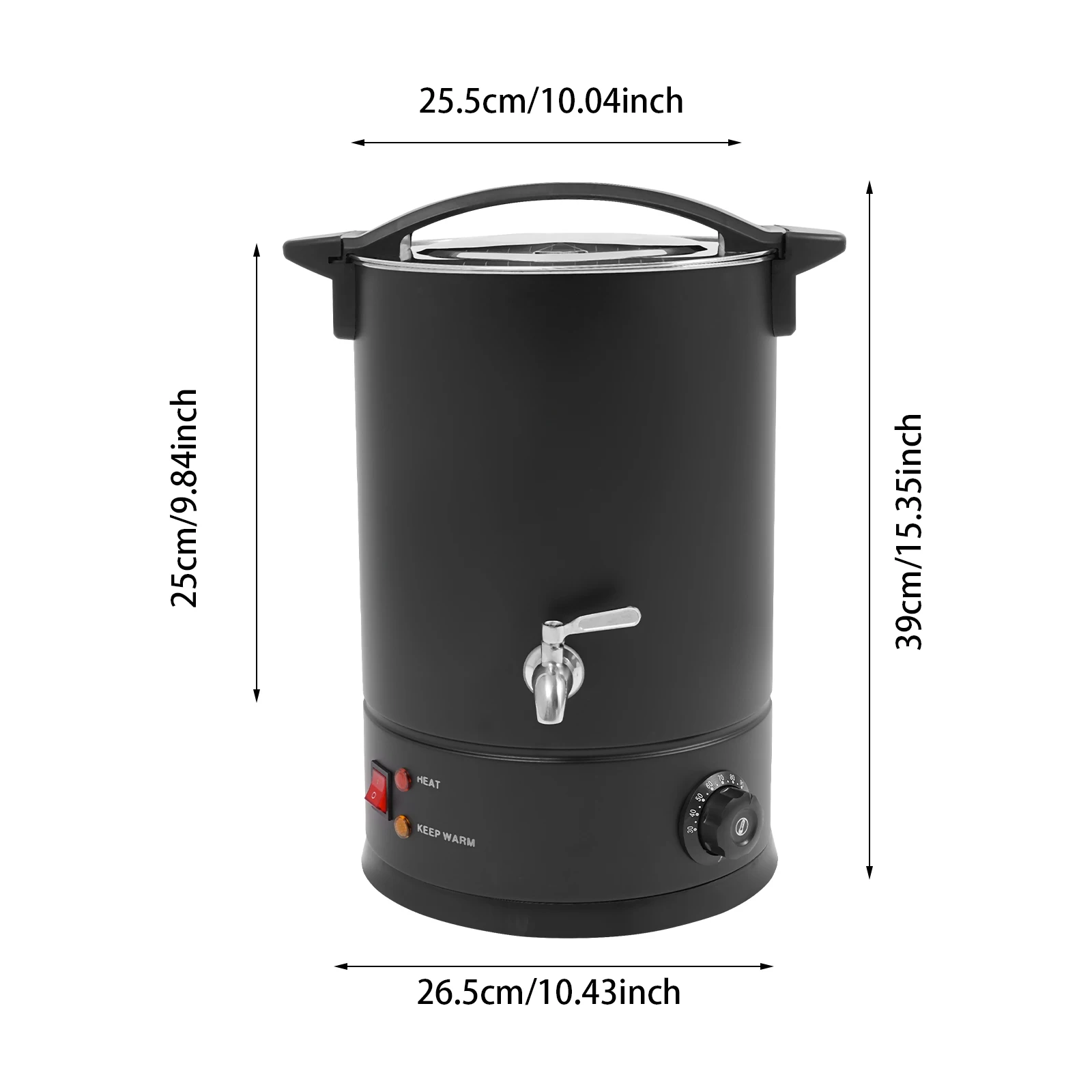 8L/10L/12L/15L Wax Smelter voor het maken van kaarsen, 1.8KW Elektrische Wax Melt Oven Roestvrijstalen Wax Smeltkroes Wax Warmer Machine Kit