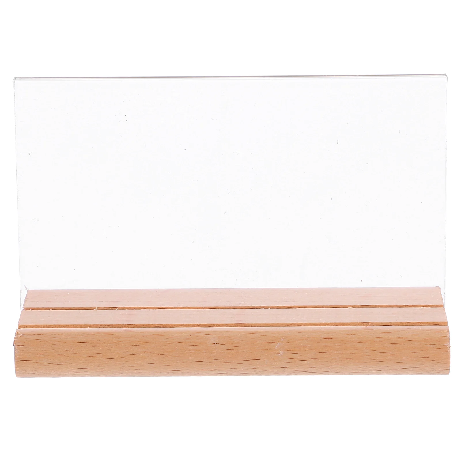 

Menu Display Card Table Sign Holders Showing Stand Label Retail Countertop Restaurant Shop Board Shelves Creative Wooden Acrylic
