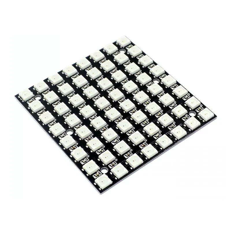 1/3/10pcs WS2812 LED 5050 RGB 8x8 64 Bit LED Matrix Module