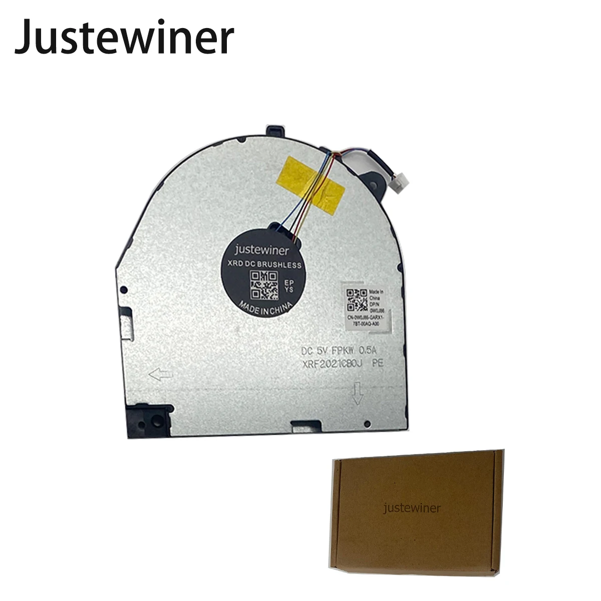 

Вентилятор охлаждения процессора ноутбука Justewiner 3000 об/мин для Lenovo Y7000 18 моделей Параметры вентилятора графического процессора
