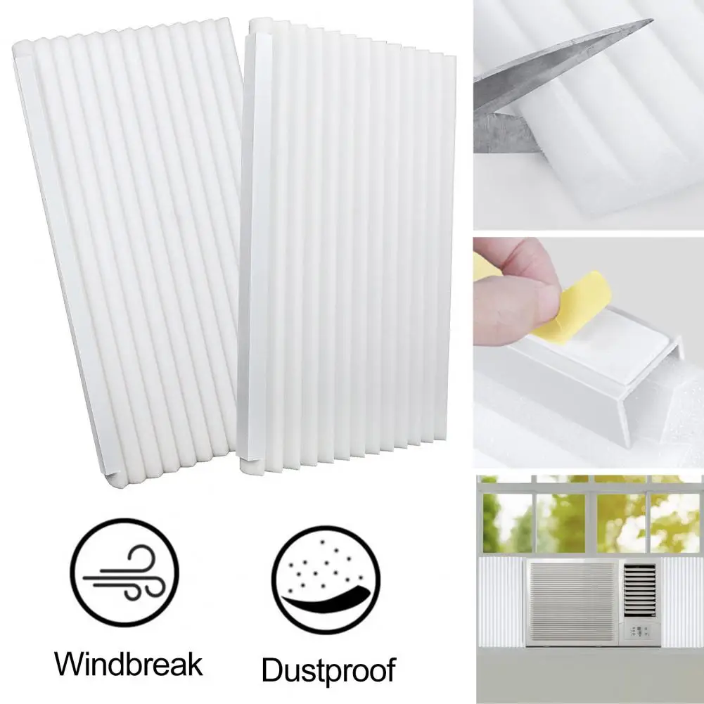 3Pcs Window Air Conditioner Foam Insulation Side Panels Seal Kit Energy Saving Universal Size AC Units Insulating Panels