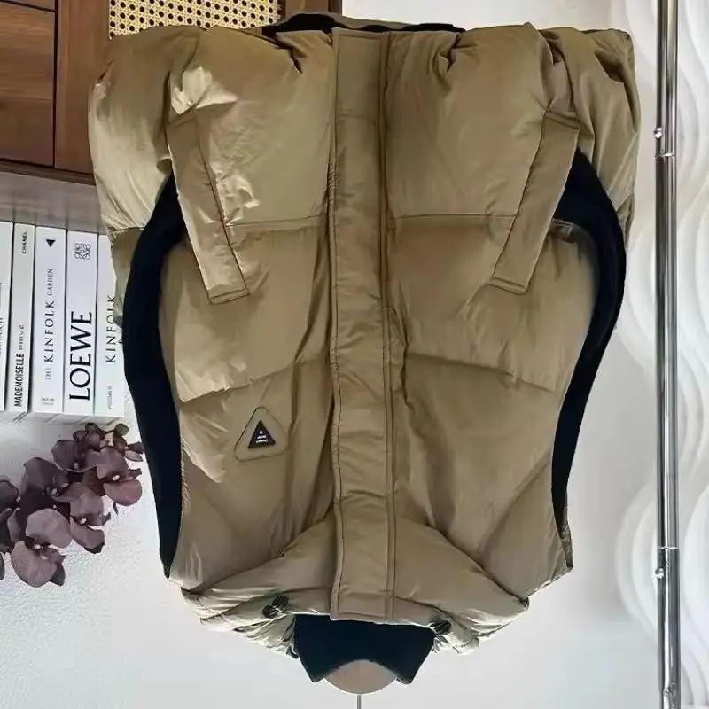 

Autumn Winter New Hooded Down Cotton Vest Women Short Fashion Casual All-match Thick Warm Parkas Waistcoat Coat Ladies Tops