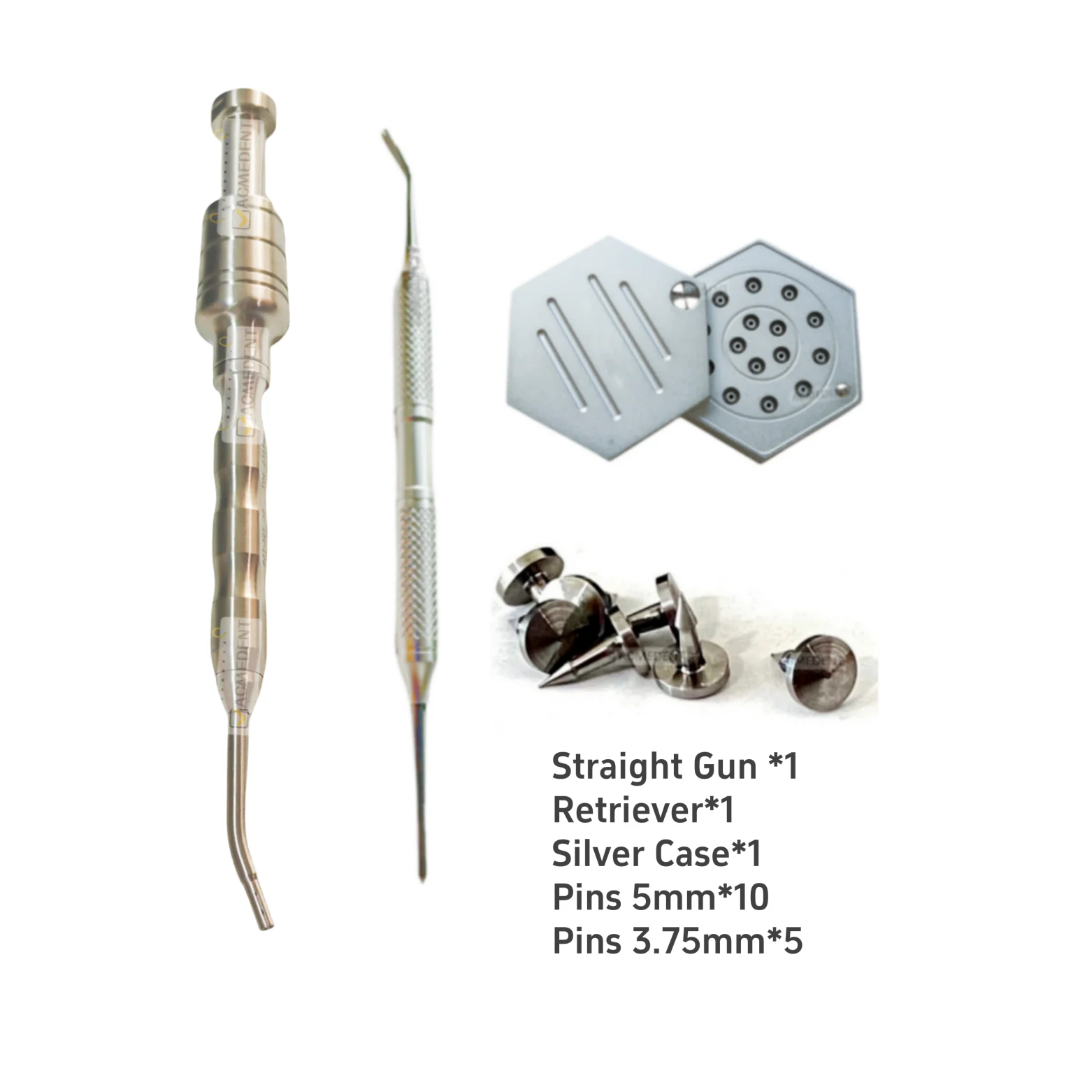 

Dental GBR TAC Pins Tacks Auto Tacker Gun Curved Head Guided Bone Regeneration for Implants