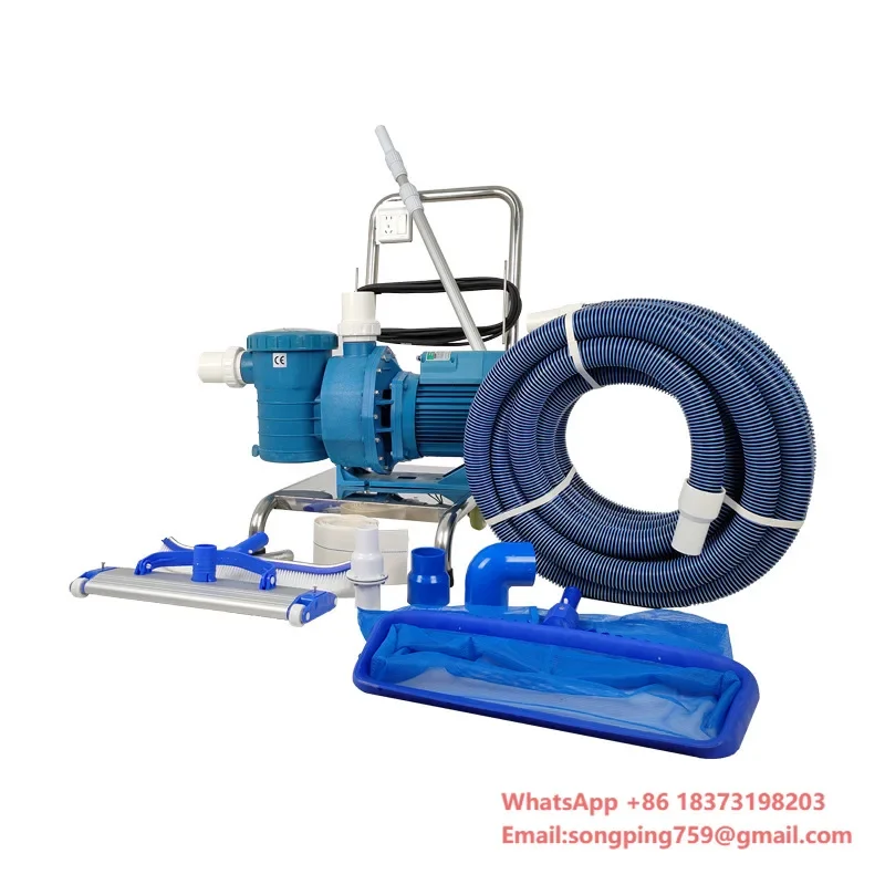 

Eco-friendly Swimming Pool Suction Sewage Machine Underwater Vacuum Cleaner Fish Pool Bottom Cleaner 100-200L Plastic