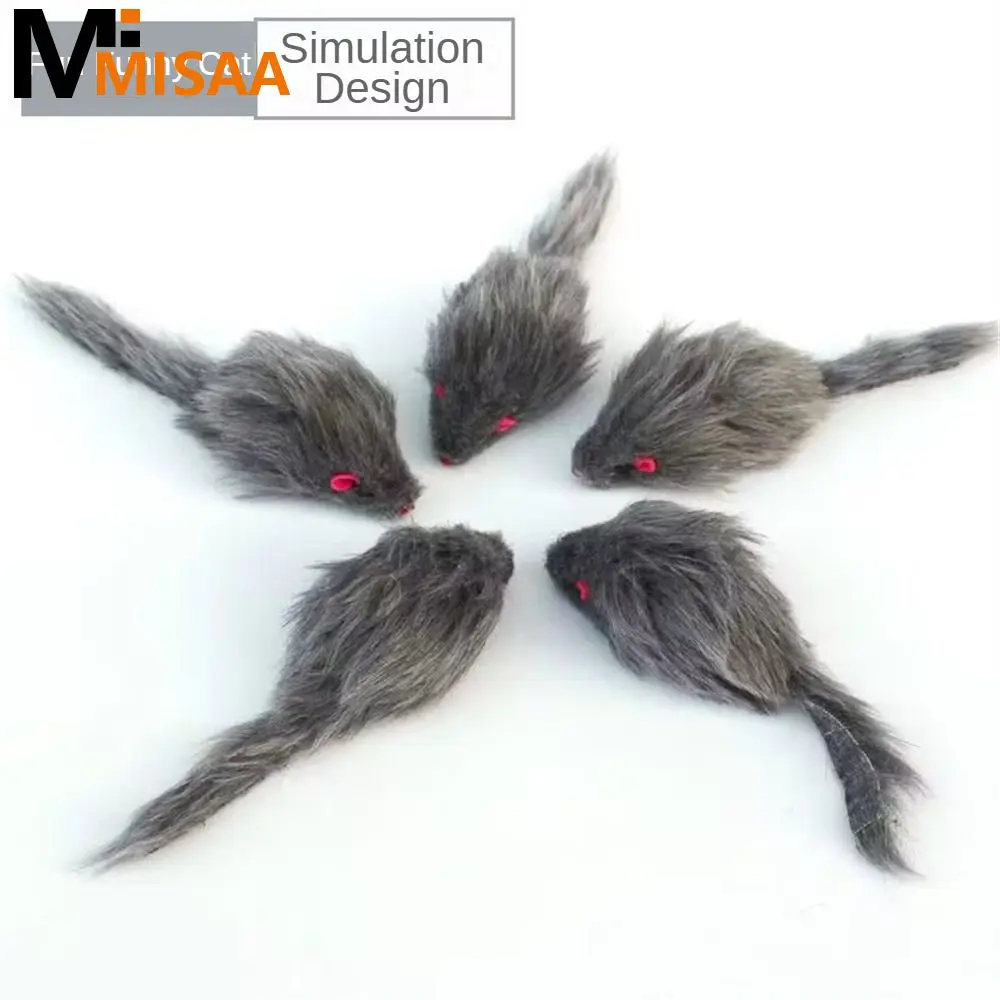 Mouse Toy Entertainment Interactive Cute Innovative Design Colorful Engaging Game Realistic Toy Mouse For Cats Funny Cat Toys