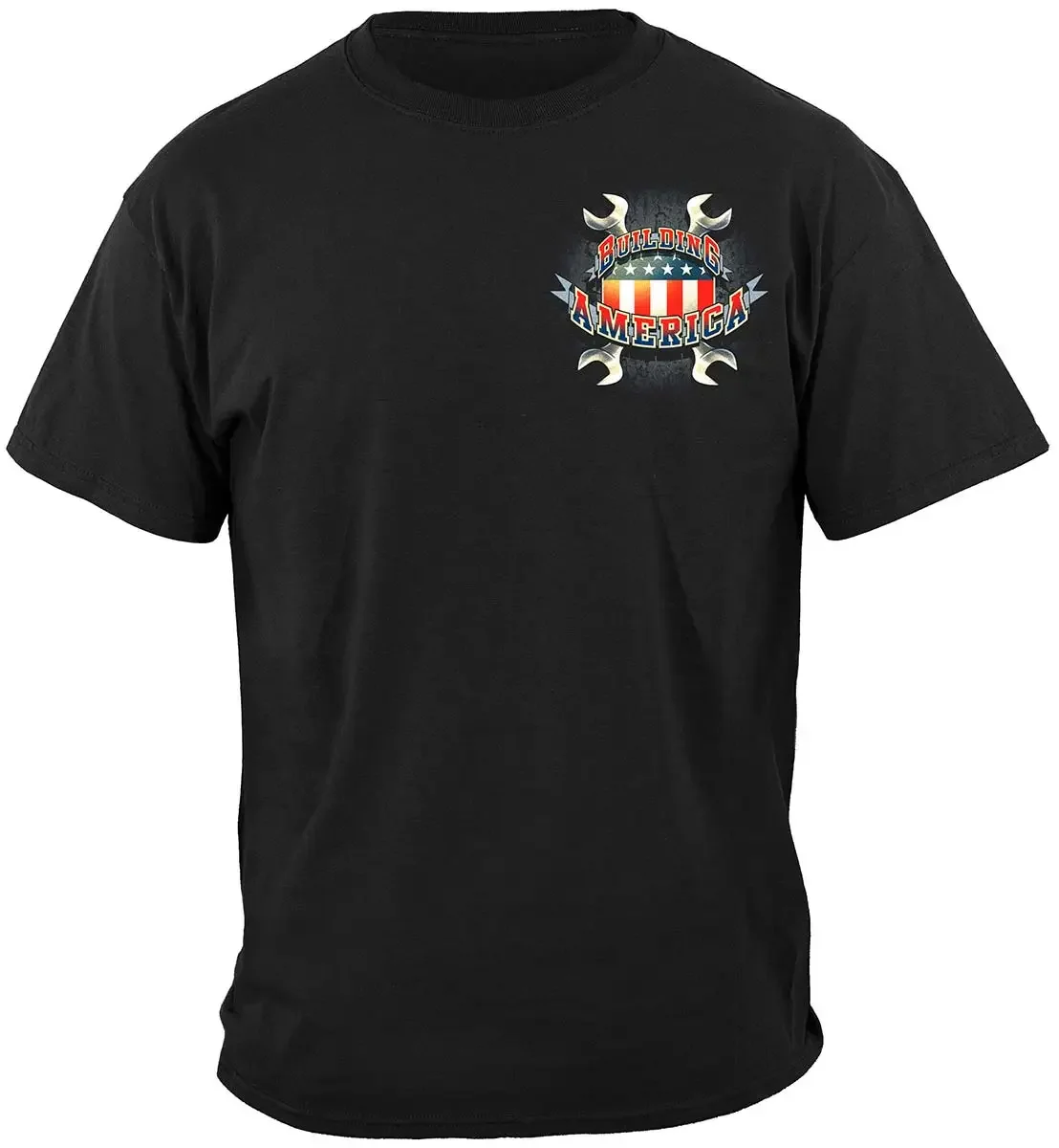 Proud Profession America Building Worker Gift T Shirt New 100% Cotton Short Sleeve O-Neck T-shirt Casual Mens Top