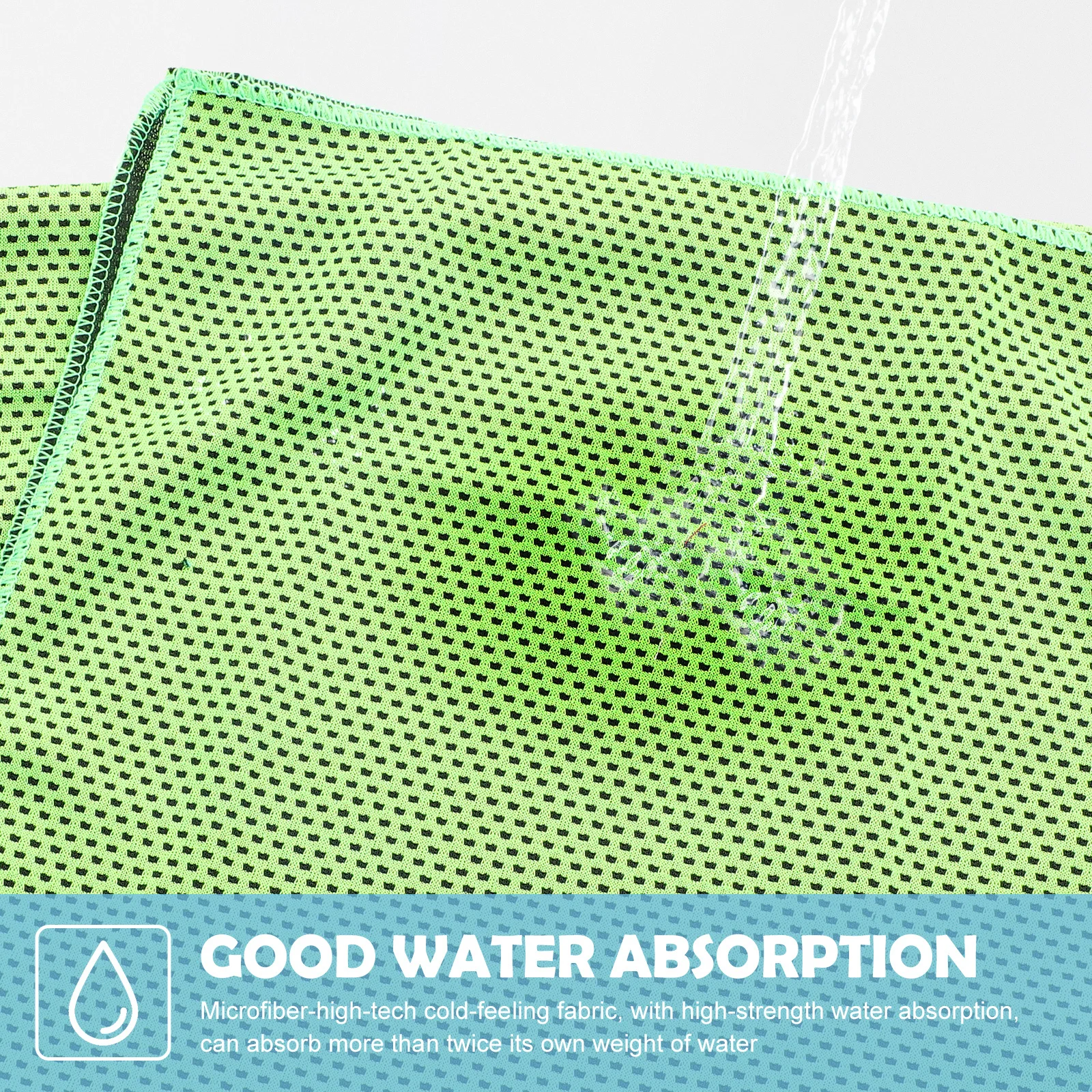 

4Pcs Professional Cooling Towels Sports Sweat Absorbent Towels Quick Dry for Yoga Fitness Outdoor Summer Activities