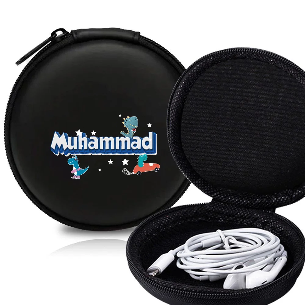 شخصية مخصصة اسم المحمولة سستة الحالات محرك القرص صناديق حماية الملحقات الرقمية حقيبة للتخزين منتجات مخصصة #5