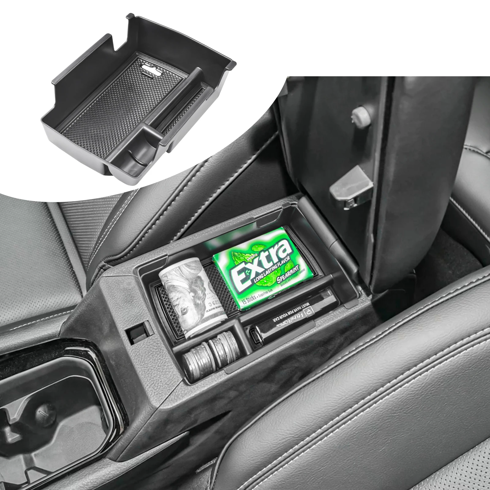

Compatible with Jeep Compass Center Console Organizer 2022-2023, for Compass Console Organizer Tray 2022-2023, for Compass Cente