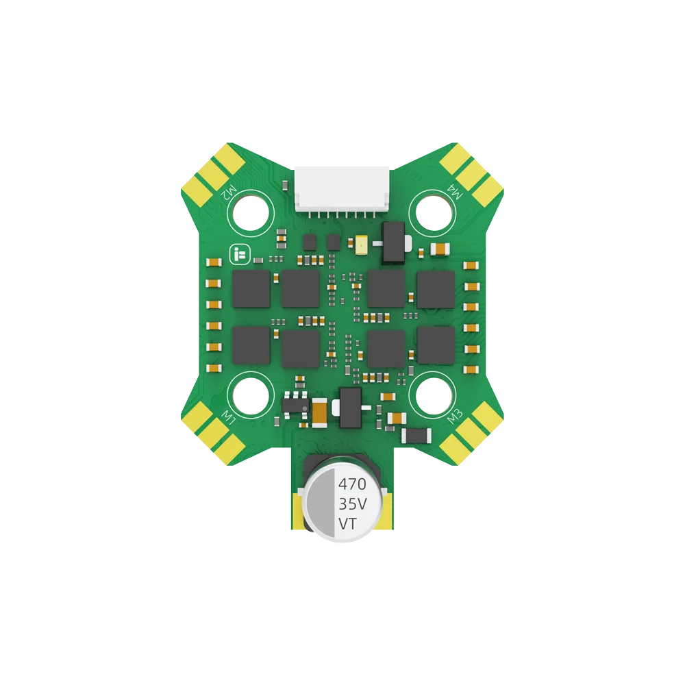 iFlight BLITZ Mini E55 4-IN-1 2-6S BLHeli 32 ESC with 20*20mm/Φ4mm Mounting Holes for FPV