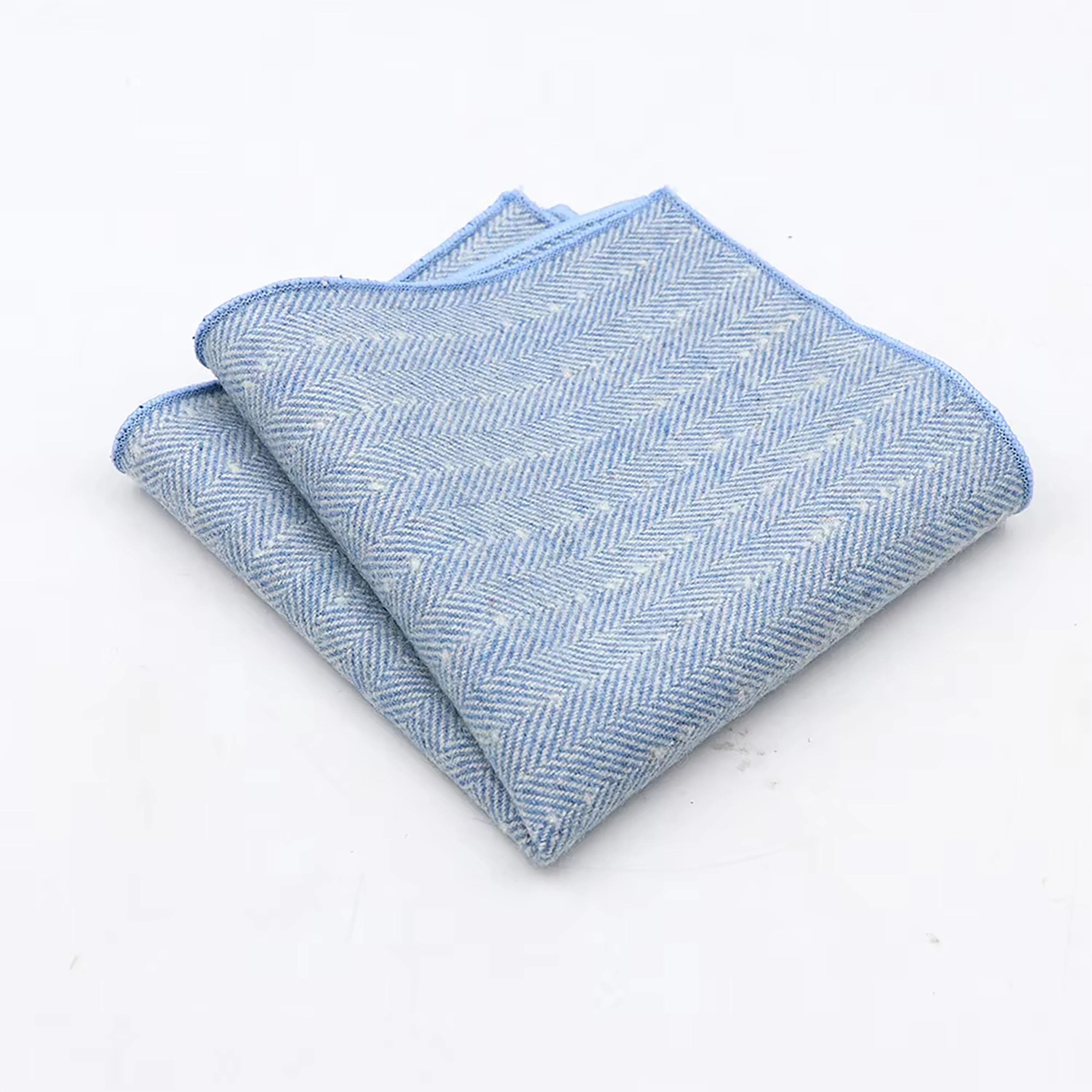 Men's High Quality Wool Cotton Handkerchief Pocket Square