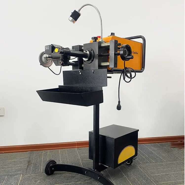 On/off Brake Disc Rectifier Brake Disc Lathe Skimming Machine Dual Function Auto Care Equipment