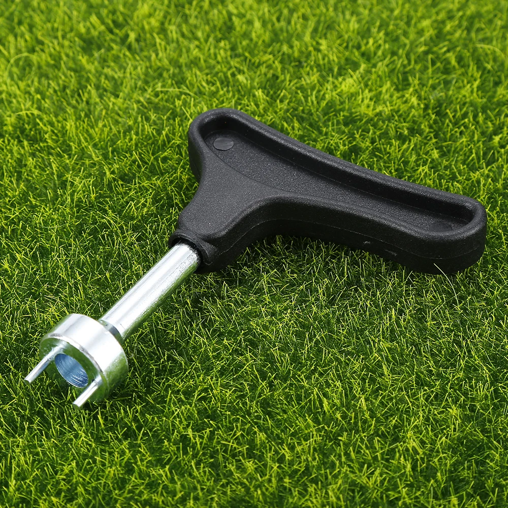 1 adet Golf Başak Anahtarı Sökücü Aracı Açık Golf Spor Golf Ayakkabısı Cleats Cırcır Anahtar Kolu Aksesuarları golf aksesuarları