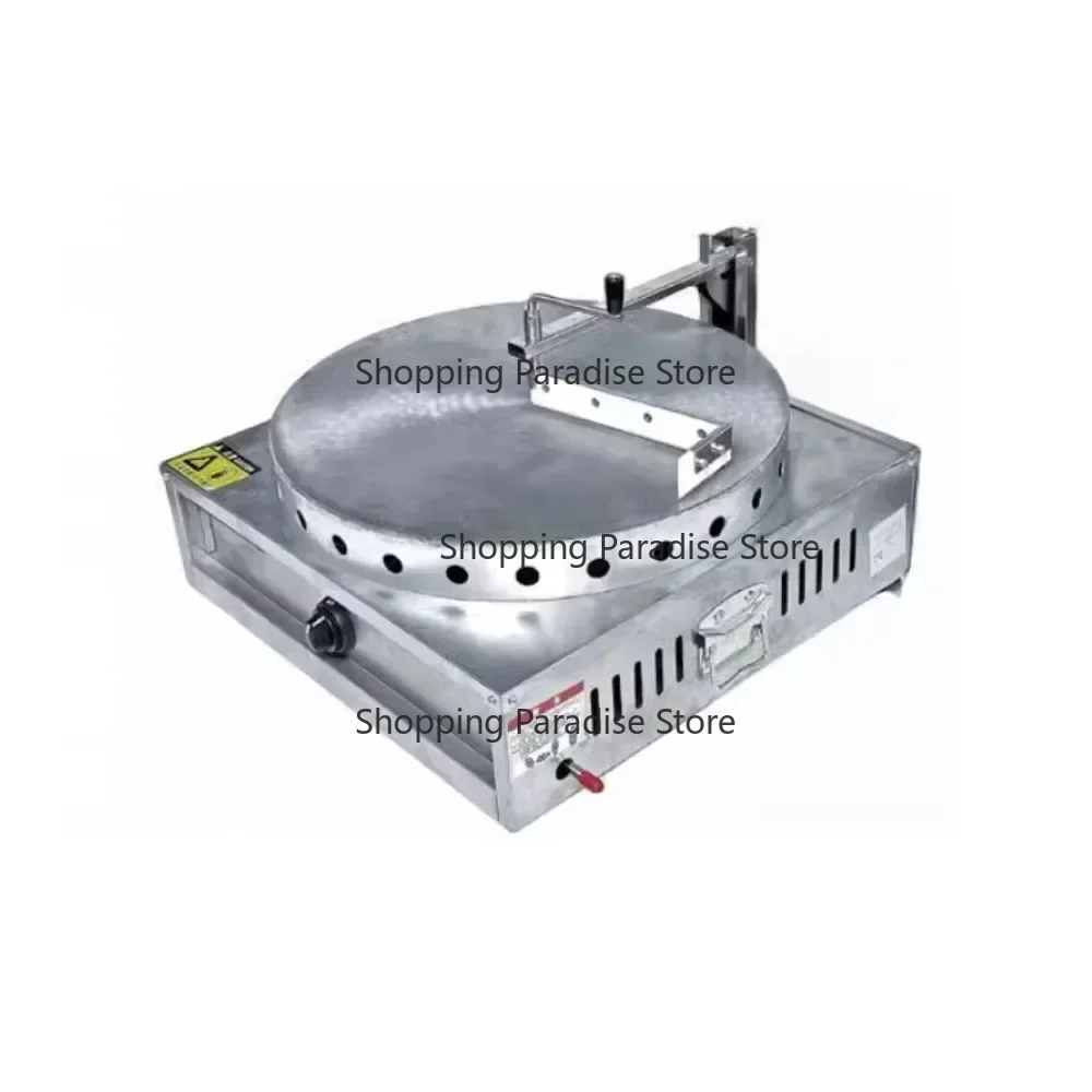 1 Pan Commercial Flat Bread Chapati Injera Making Machine round Dosa Spring Roll Wrapper for Kitchen