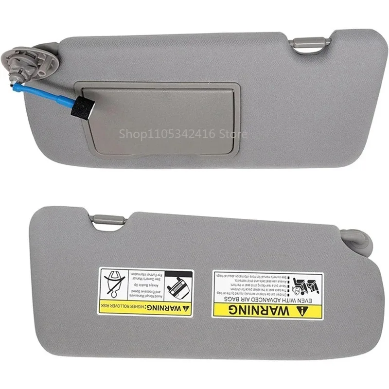 Sun Visor Assy For Honda CR-V 2017-2022 Driver&Passenger Side PP+Fabric UV Block Sun Shielding Easy Installation