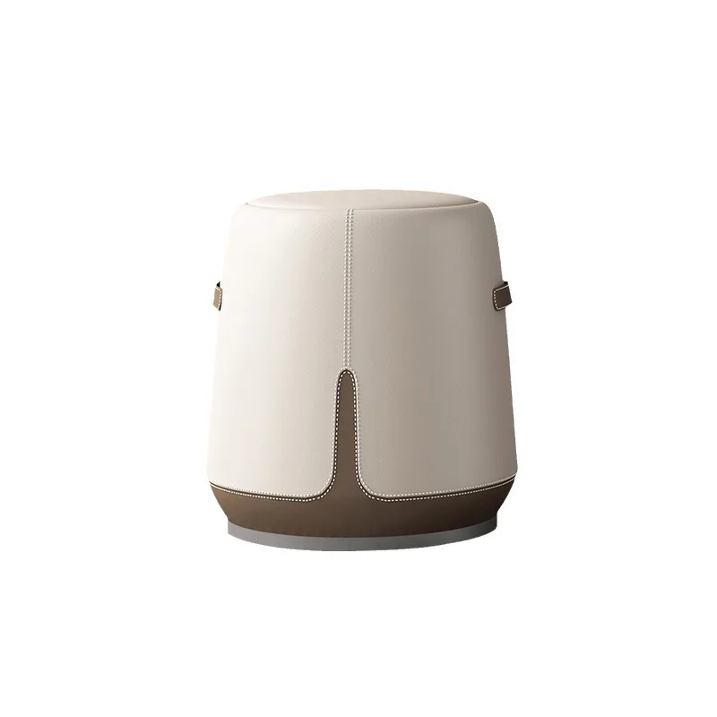 

Light luxury tea table stool, Nordic household dresser small round stool, Italian minimalist style