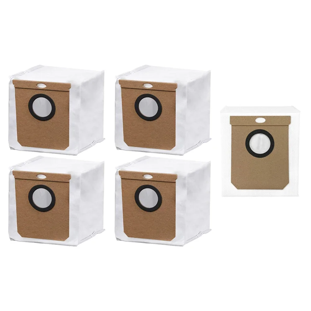 

5PCS Large Vacuum Dust Bag for Eufy L50 SES L60 SES Cleaning Robots Efficient Dust Collection and Easy Disposal