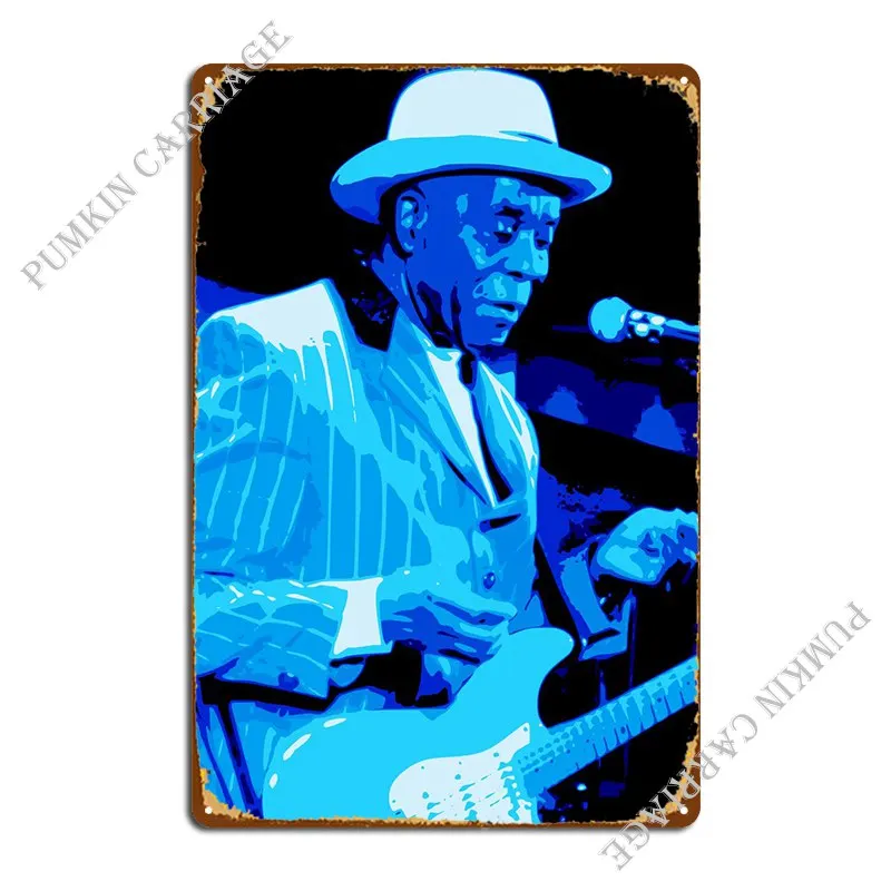 Buddy Guy Metal Sign Pub Mural Cinema Custom Retro Tin Sign Poster