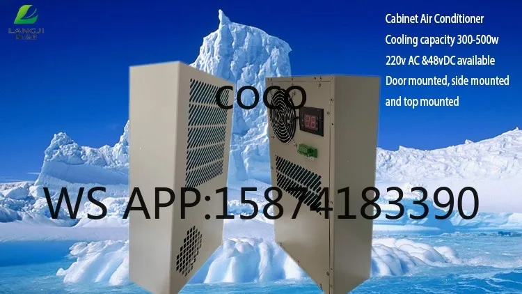 Mini Industrial Cabinet Air Conditioner, 400W Embedded Design for Power Cabinet Heat Dissipation