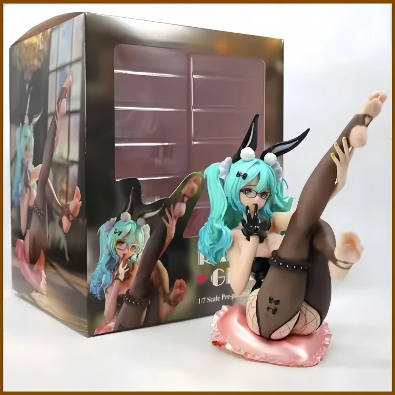 

New Hobby Sakura Rabbit Girl Figure 1/7 Anime Bunny Girl Pvc Action Figure Toy Game Statue Adult Collection Model Doll Gifts Toy