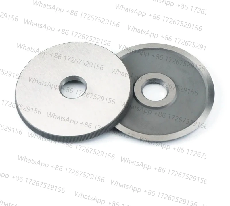 LU911B-B1 Upper and Lower Round Knife For Dino LU-911B, LU-922, LU-933, CF-911 Rib Cutter Strip Cutting Machine Strong H Blade