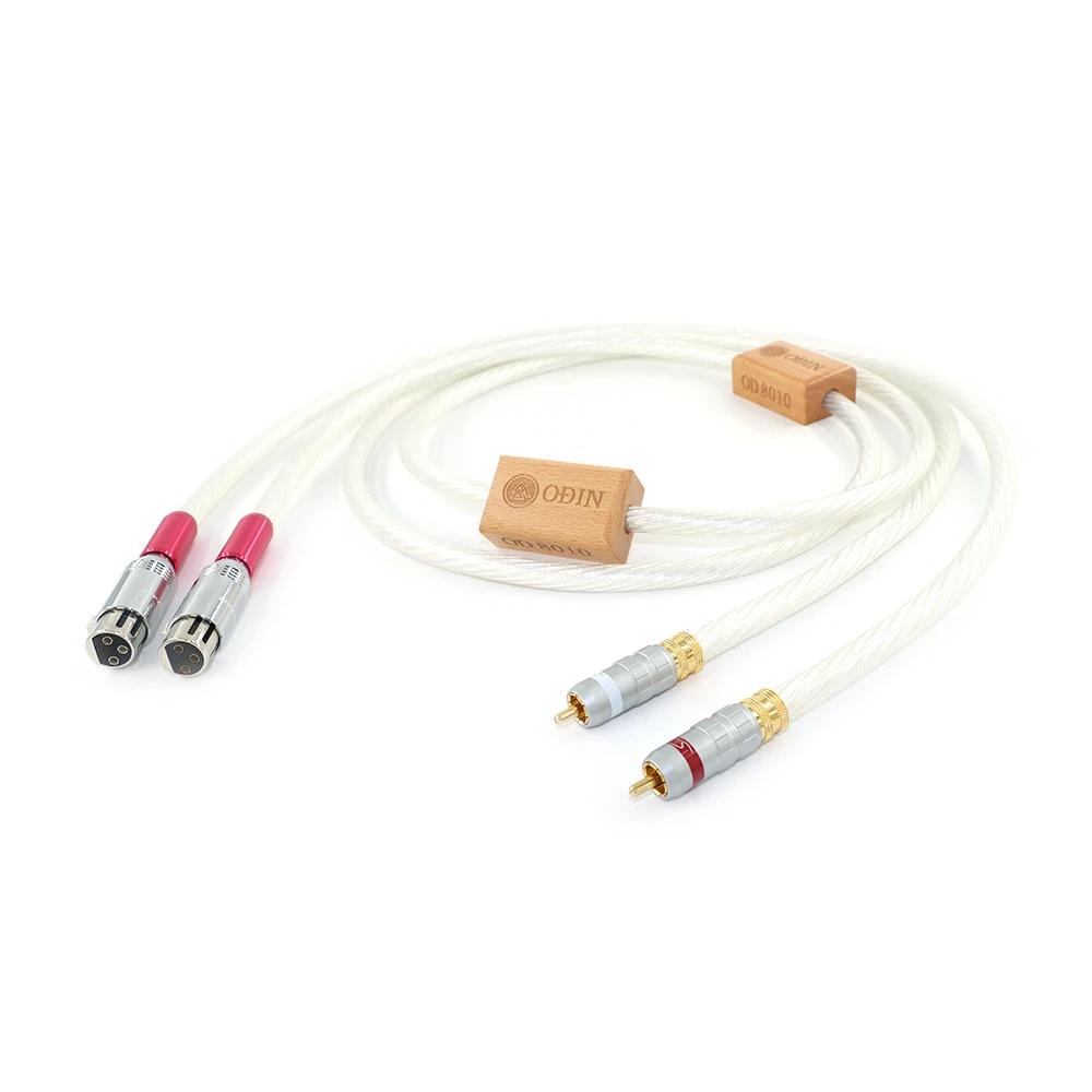 

Hi-End Nordost Odin посеребренный штекер RCA-XLR аудио кабель для соединения 1 м