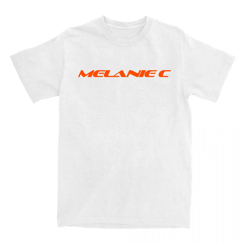 Melanie C Logo Druck T-shirt Streetwear Unisex Baumwolle Kurzarm Lose Weibliche T-shirts Grafik Kleidung Frauen Männer Tees Top