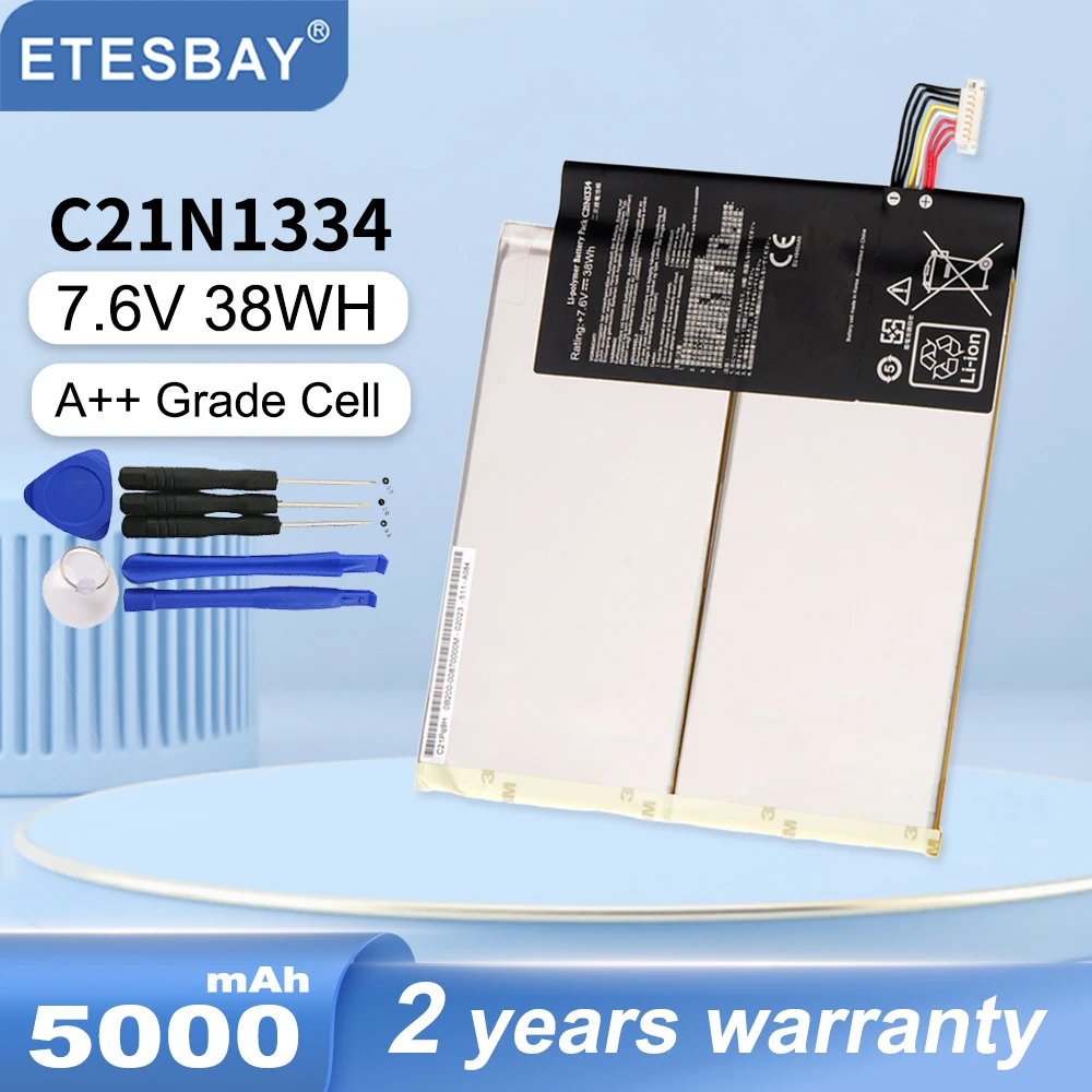 

ETESBAY C21N1334 7.6V 38WH Laptop Battery For ASUS Transformer Book T200TA T200TA-1A T200TA-1K T200TA-1R 200TA-C1-BL Series