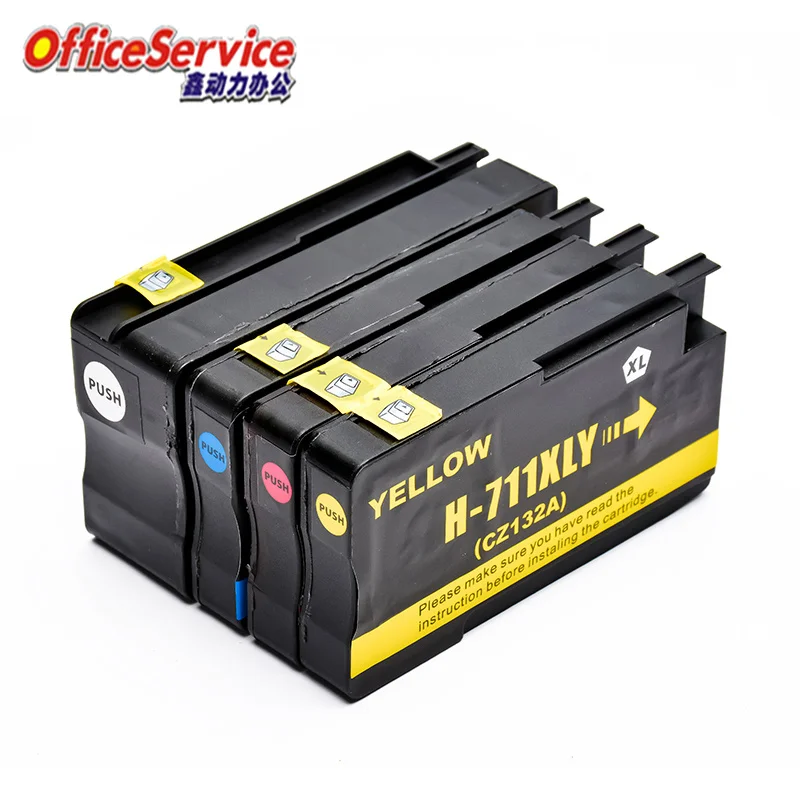 711 Ink Cartridge Compatible For HP711 711xl , suit for Designjet T120 24/T120 610/T520 24/T520 36/T520 610/T520 914  Printer