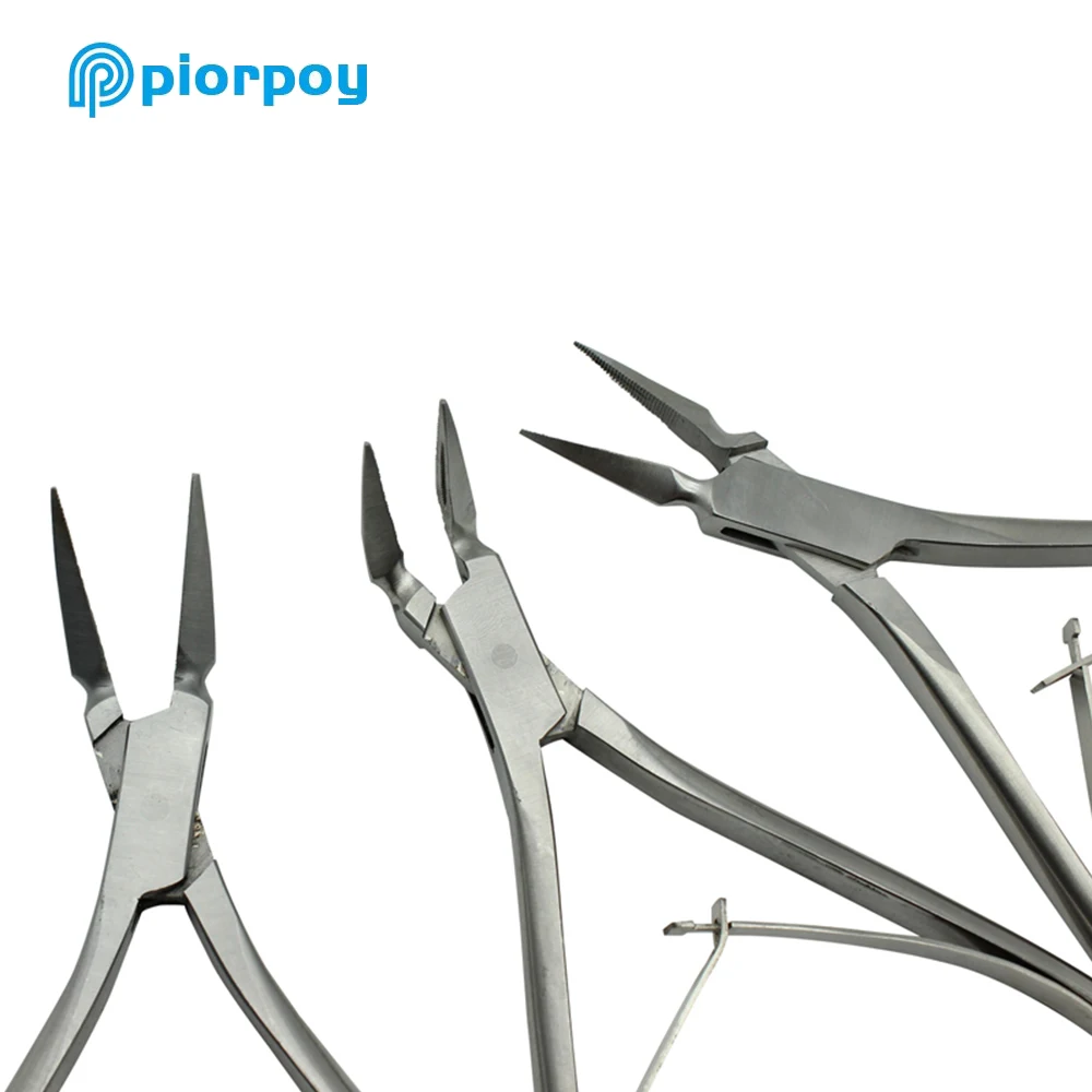 PIORPOY Dental Stainless Steel Orthodontic Plier Distal End Cutter Plier Ligature Cutter Dentist Surgery instrument Product Tool