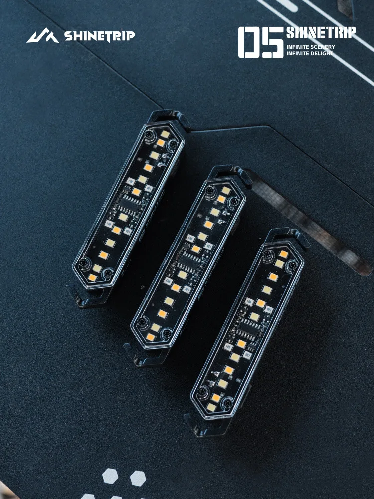 05 Tactical-Style Guy Line Light Warning Light Ambient Decorative Light, and Tent String Light for Guy Ropes