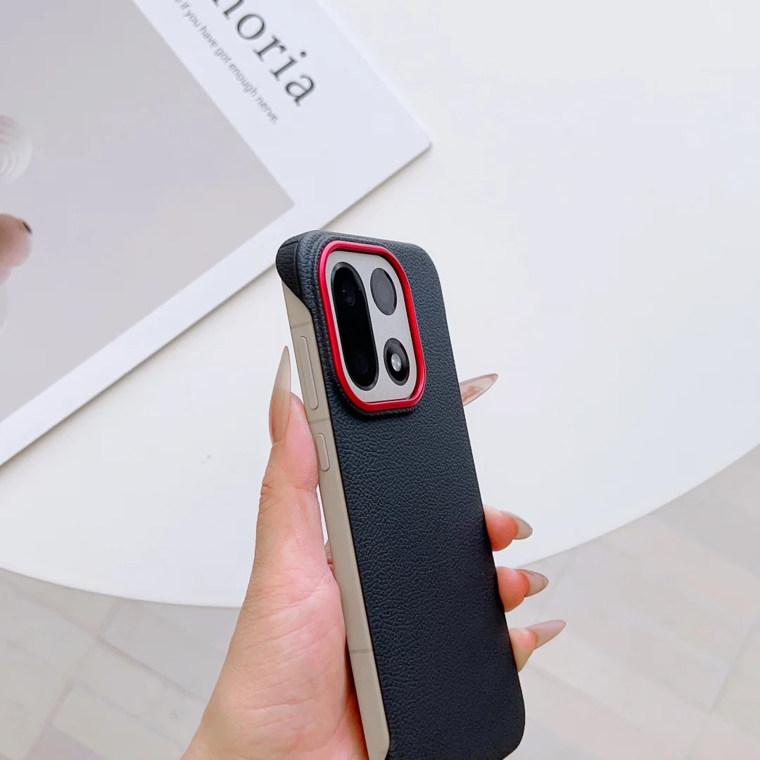 For OnePlus 15 Case Magnetic Red Camera Protector Pattern Fashion Mobile Phone Cover view 6