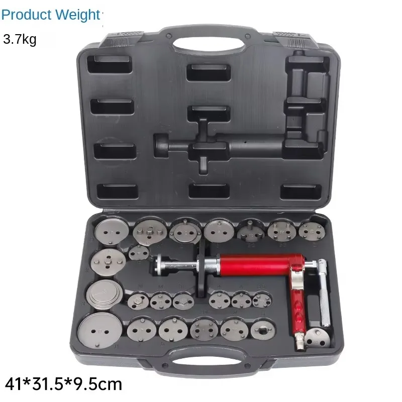 Pneumatic Brake Cylinder Return Tool 24-Piece Set · Piston Top Return Device for Brake Pad Replacement & Disassembly