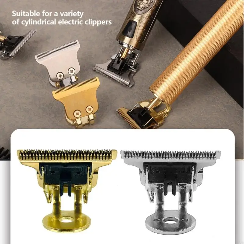 T9トリマーシルバー/G N58D用ヘッドヘアクリッパーブレード用の交換T字型クリッパー