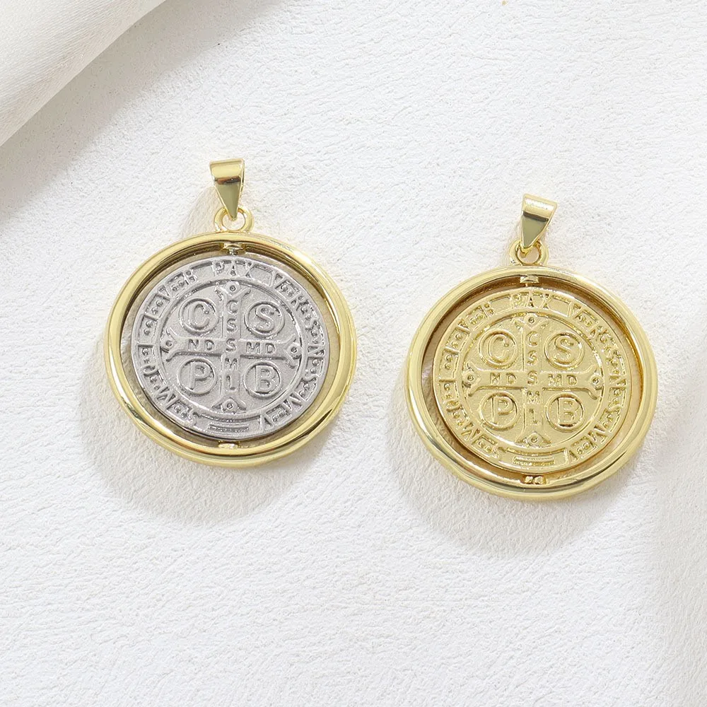 

Faionable Personali Copper Plated 8K Gold Dangle Pendant Hip Hop DIY Bracelet Nelace Earring Hair Pendant Jewelry