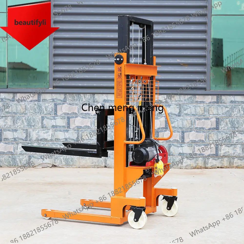 

a38 Forklift Electric Stacker Material Handling Tool Pallet Forklift 1 Ton 2 Ton 2m 3m Lifting Height Manual Hydraulic Stacker