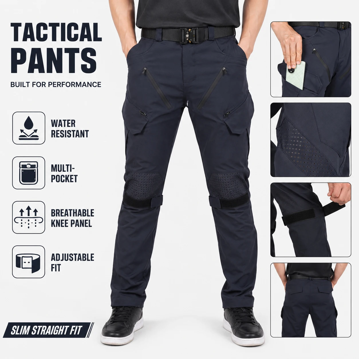 

New City Tactical Pants Multi-Pocket Waterproof Outdoor Hiking Hunting Autumn Spring Cargo Pants Army Tactical Joggers Pant
