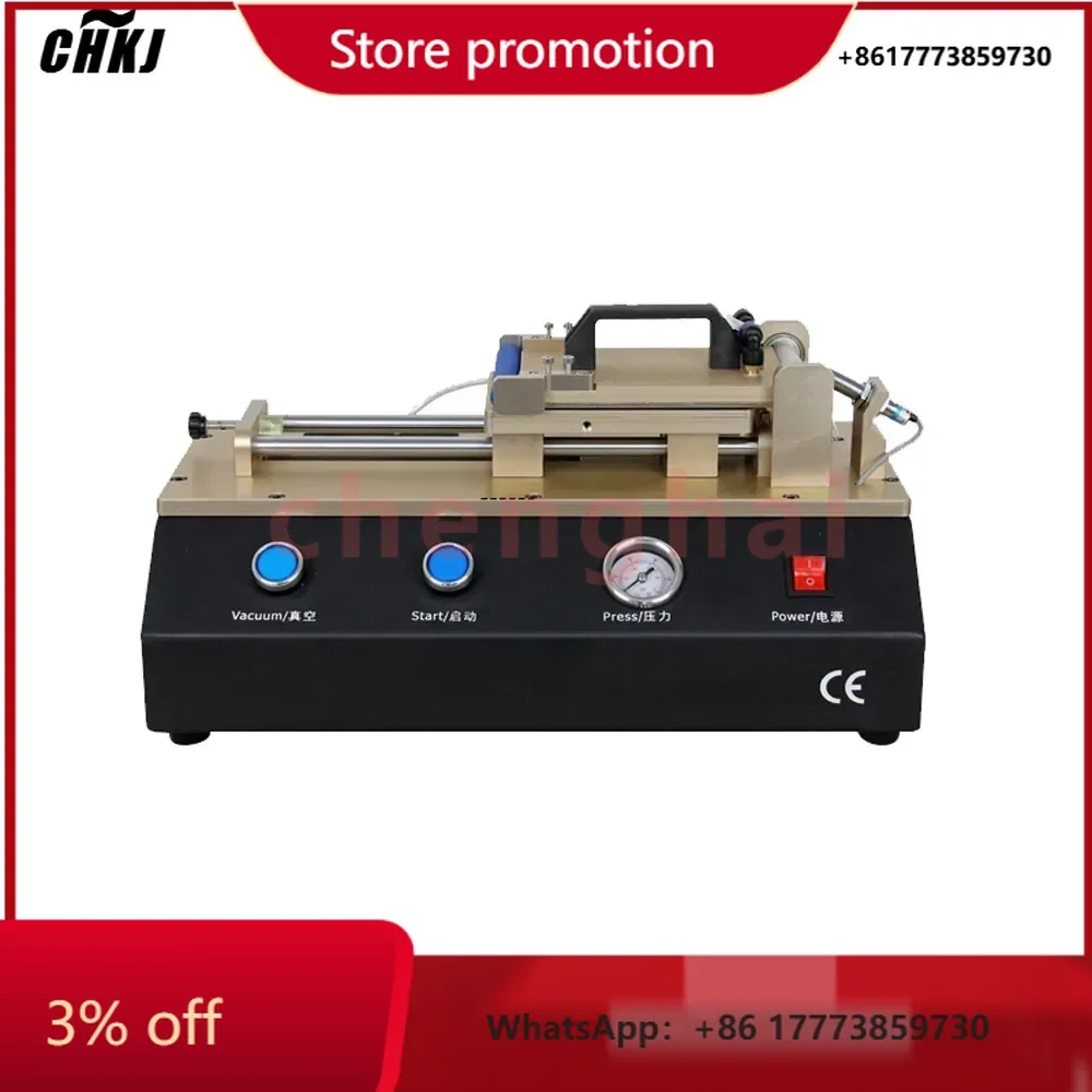

CHKJ automatic laminating machine, OCA dry glue laminating machine, press screen machine, burst screen repair
