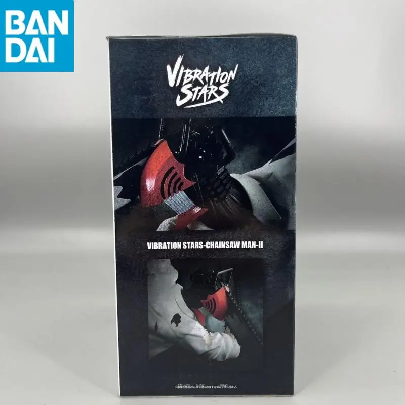 BANDAI Oryginalne BANPRESTO CHAINSAW MAN Denji Figurki Anime WIBRACJE GWIAZD Figurka Model PVC Zabawki Dla Dzieci Prezenty
