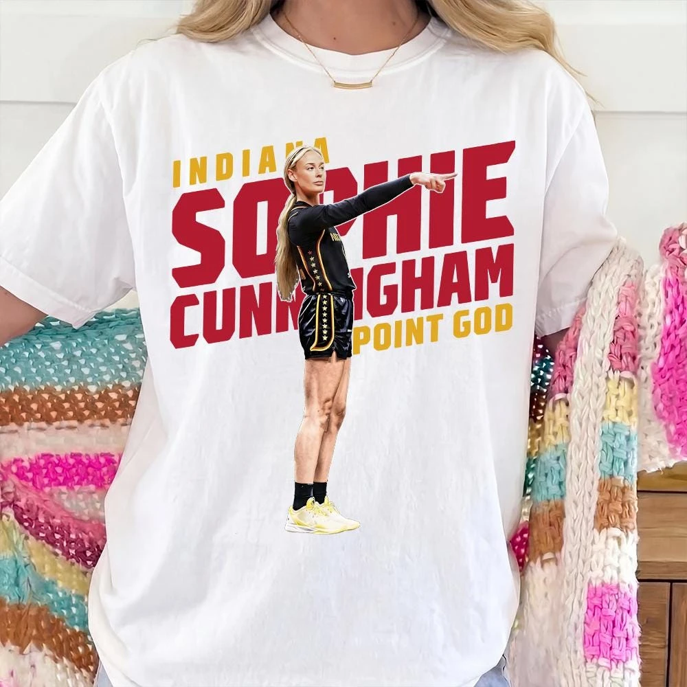 Sophie Cunningham Point God Shirt, Women Basketball Vintage Shirt, Retro Sport Fan Shirt