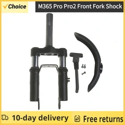Scooter Front Suspension Fork For Xiaomi M365 Pro Pro2 Brake Disc Alloy Steel Holder Electric Scooter Front Tube Shock