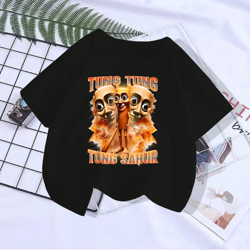 الإيطالية Brainrot الحيوانات الاطفال تي شيرت كابتشينو Assassino قصيرة الأكمام بلايز للأطفال مضحك ميمي لطيف المحملة الصيف الملابس