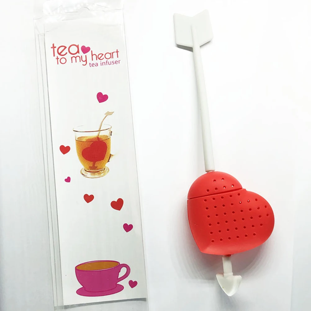 

2 PCS Love Tea Drain Strainer Large Strainers Filter Loose Leaf Infuser Colander