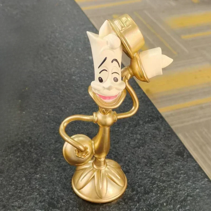 

Beauty and Beast Candlestick Lumia Candlestick Table Ornament Alarm Clock Display Desk Lamp Geshihua Pendant Clock Collection