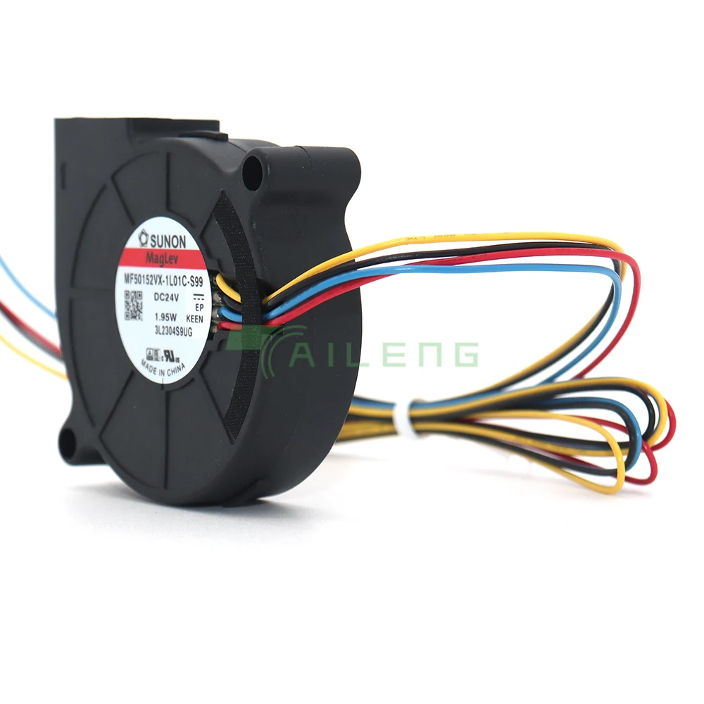 Sunon 3Dプリンター用冷却ファン,5015ブロワーファン,pwm,24v,1.95w,MF50152VX-1L01C-Q99, MF50152VX-1L01C-s99,24vdc