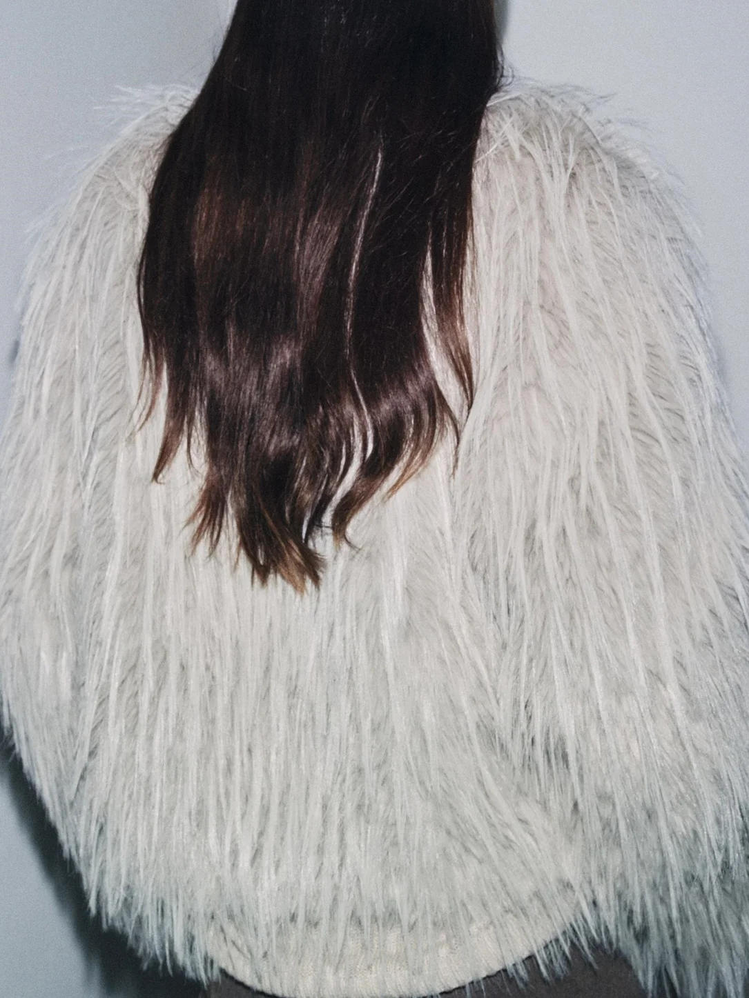 Simples foitável efeito de pele artificial casaco feminino premium sensação outono novo sle longo sve redondo ne outerwear