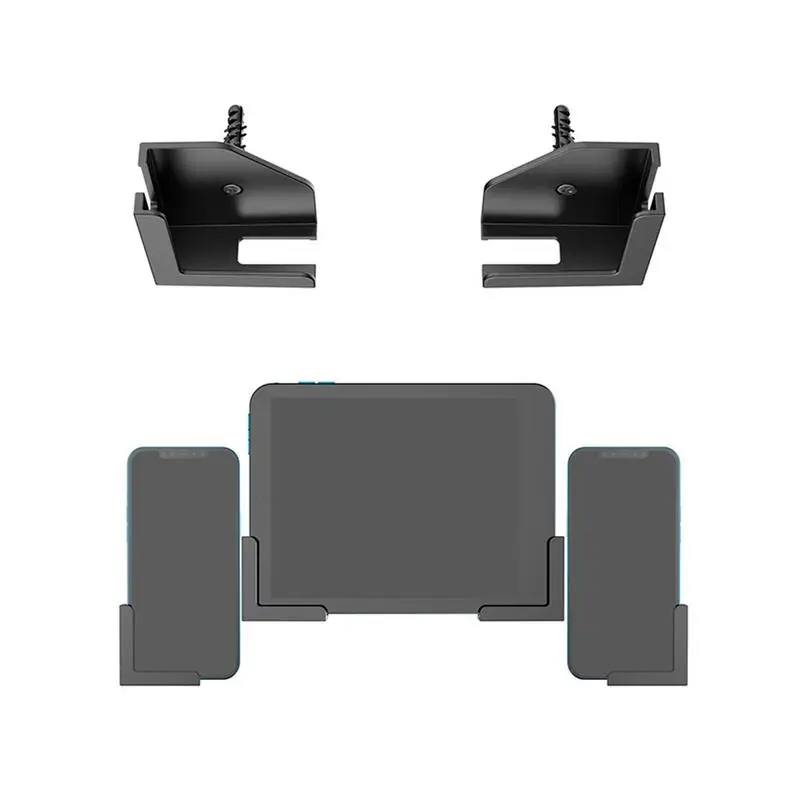 

Adjustable Tablet Phone Holder Wall Mounted with Slot for Electronic Devices for Most Tablets and Phones