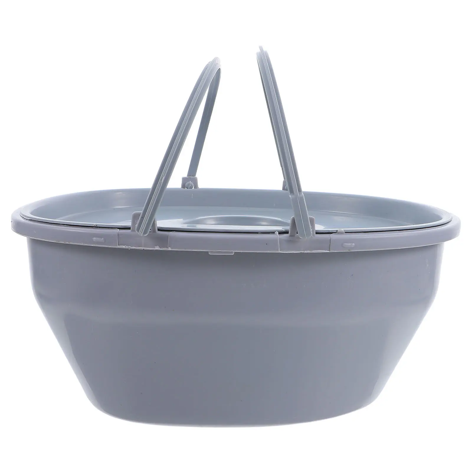 

Portable Elderly Toilet Seat Inner Liner Removable Commode Mobile Toilet for Bedroom Living Room Home Hospital Nursing Home